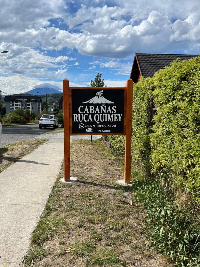 Cabana Ruca Quimey Villarrica Exteriör bild
