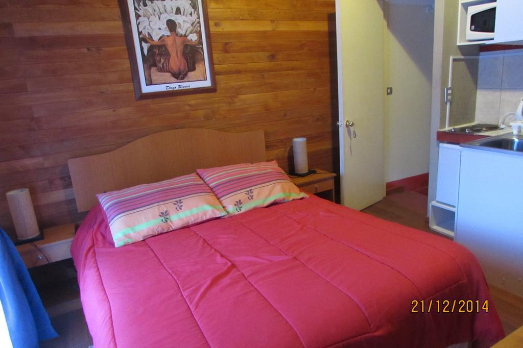 Cabana Ruca Quimey Villarrica Rum bild