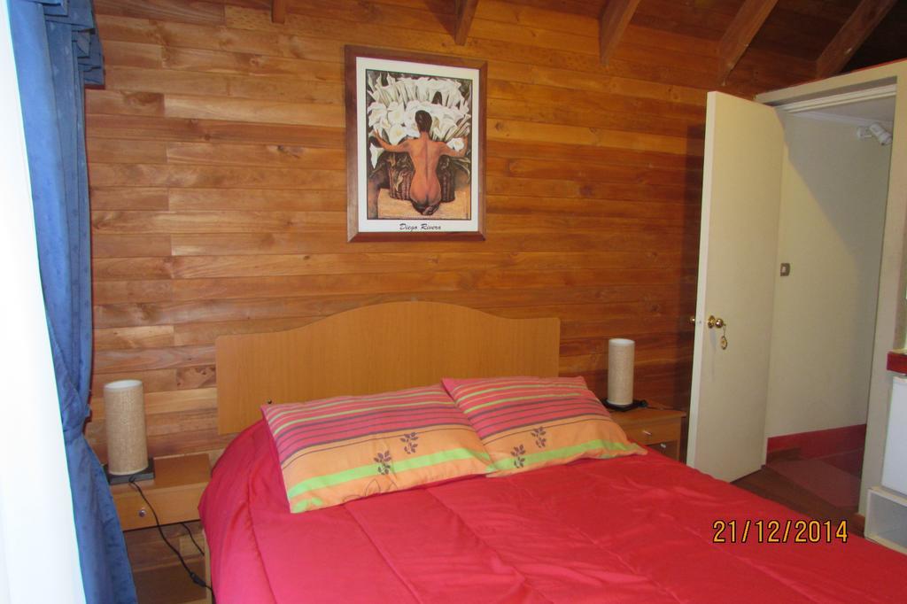 Cabana Ruca Quimey Villarrica Rum bild