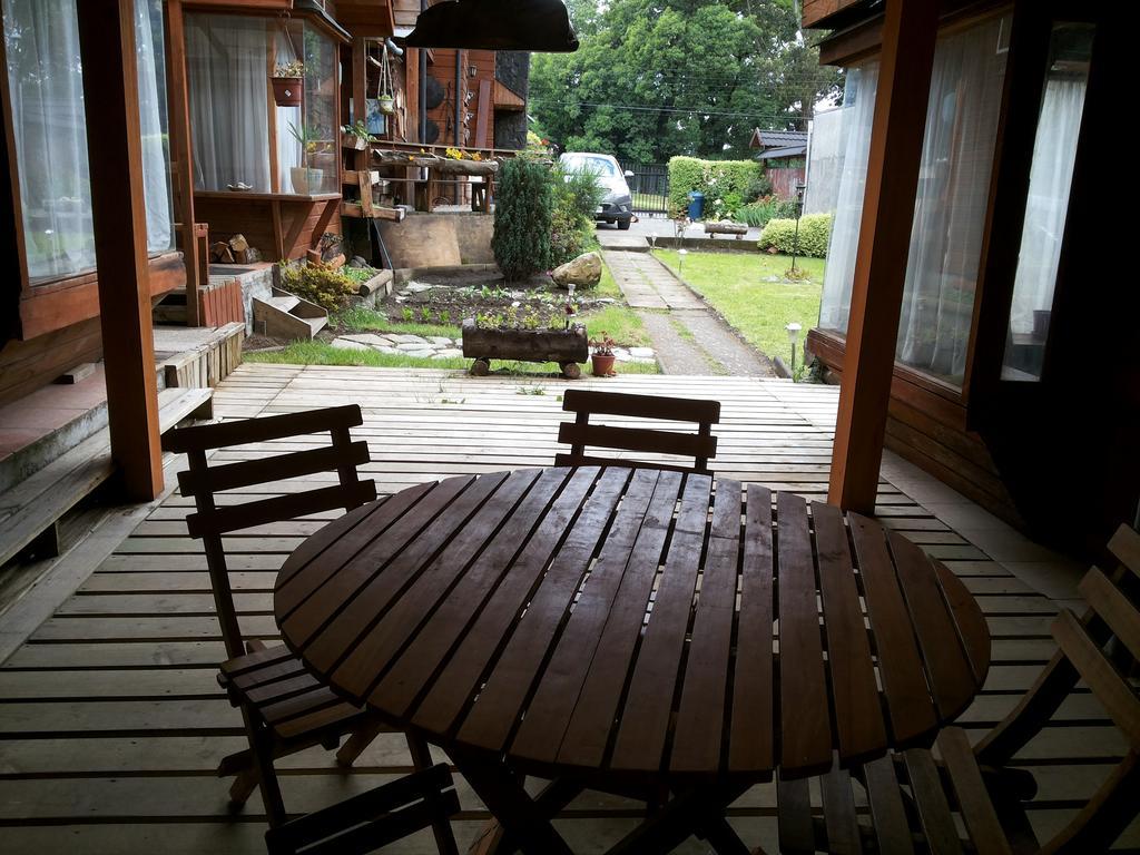 Cabana Ruca Quimey Villarrica Exteriör bild